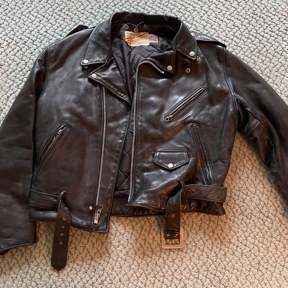 Schott Perfecto Size 44 Riding Jacket